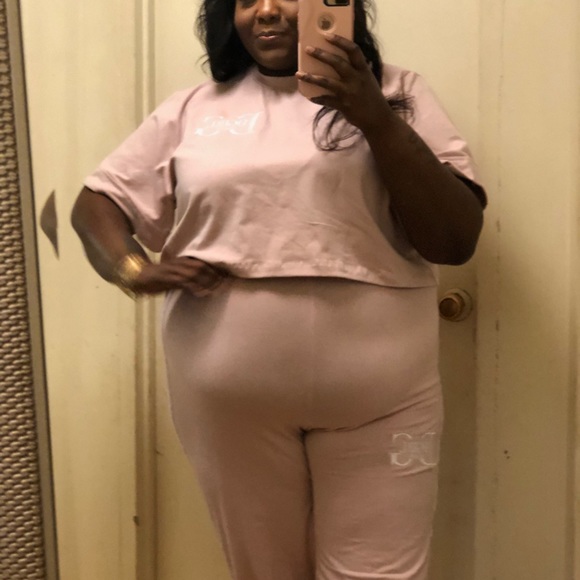 DGirl Blush Joggers - Picture 2 of 2